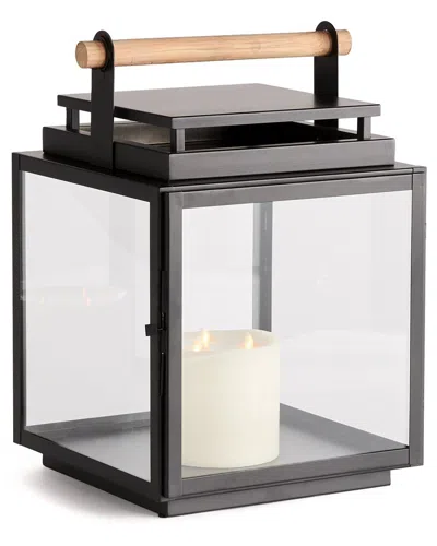 Napa Home & Garden Large Adwin Outdoor Lantern In Black