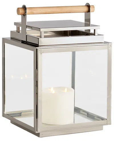 Napa Home & Garden Large Adwin Outdoor Lantern In Silver