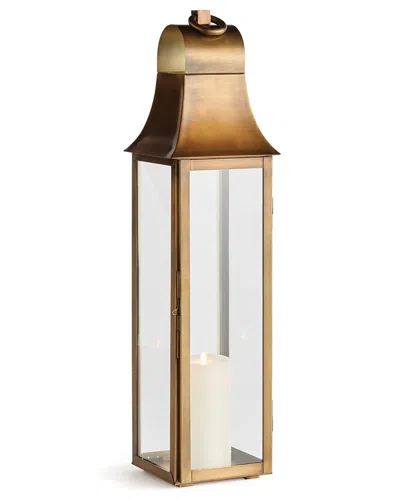 Napa Home & Garden Large Geneva Lantern In Brass