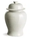 Napa Home & Garden Large Koa Wide Lidded Ginger Jar In White
