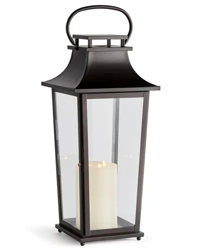 Napa Home & Garden Large Maurice Outdoor Lantern In Black