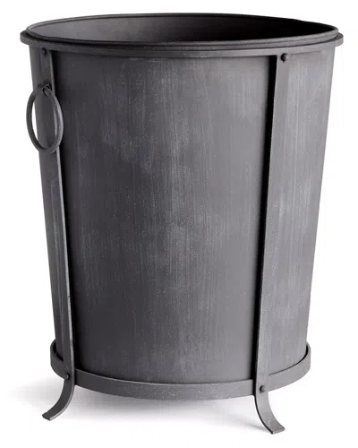 Napa Home & Garden Large Oberon Planter In Black