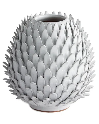 Napa Home & Garden Large Serena Vase In White