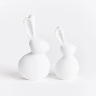 Napa Home & Garden Lola Garden Sculptures Set Of 2 In White