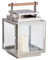 Napa Home & Garden Medium Adwin Outdoor Lantern In Silver