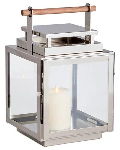 Napa Home & Garden Medium Adwin Outdoor Lantern In Silver