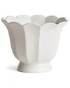 Napa Home & Garden Mirabelle Large Fluted Cachepot In White