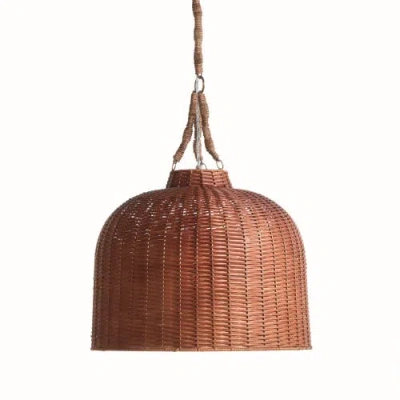 Napa Home & Garden Monterey Ceiling Pendant Lamp In Brown