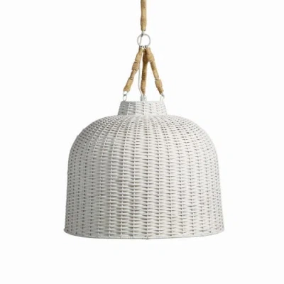 Napa Home & Garden Monterey White Rattan Pendant