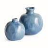 Napa Home & Garden Narine Bud Vases, Set Of 2 In Blue