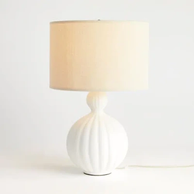 Napa Home & Garden Nessa Table Lamp In White