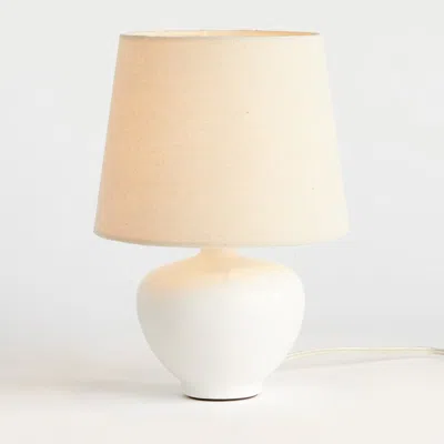 Napa Home & Garden Nona Mini Table Lamp In White