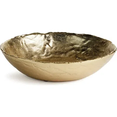 Napa Home & Garden Odessa Grande Decorative Bowl In Gold