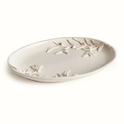 Napa Home & Garden Olivella Decorative Tray In White
