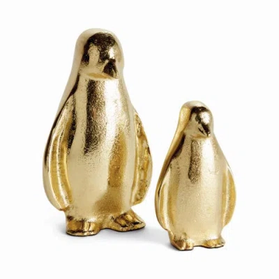 Napa Home & Garden Penguin Pair In Gold