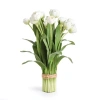 Napa Home & Garden 23.5in Peony Tulip Bundle Drop-in In Green