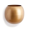 Napa Home & Garden Percy Wall Cachepot In Gold