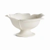 Napa Home & Garden Petalo Decorative Footed Bowl In White