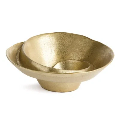 Napa Home & Garden Piper Gold Aluminum Decorative Bowl