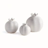 Napa Home & Garden Pomona Bud Vases Set Of 3 In White