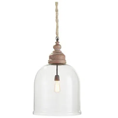 Napa Home & Garden Porch & Petal Vintner's Cloche Pendant, 26ã¢â‚¬? Light In Transparent