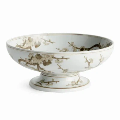 Napa Home & Garden Province Empress Decorative Footed Bowl In White