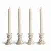 Napa Home & Garden Province Mini Taper Holders, Set Of 4 In Neutral