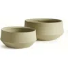 Napa Home & Garden Regina Decorative Bowls Set Of 2 In Green