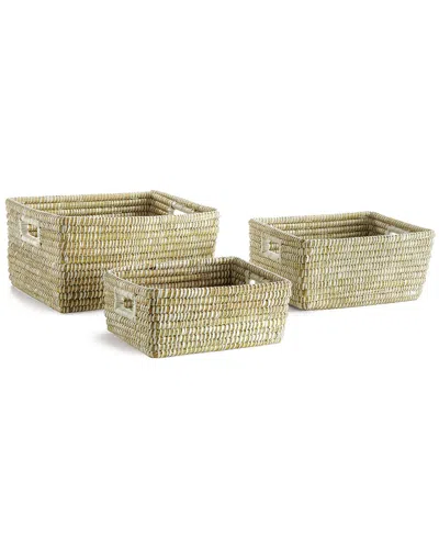 Napa Home & Garden Rivergrass Rectangular Storage In White