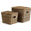 Napa Home & Garden Ruthie Storage Trunks Set Of 2 In Brown