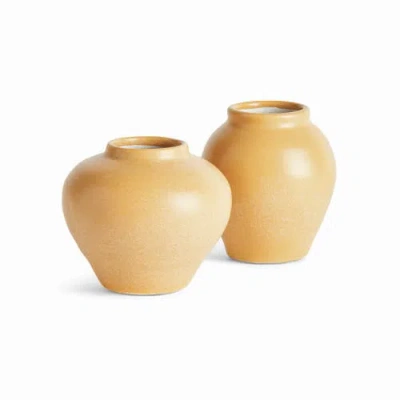 Napa Home & Garden Safrin Bud Vases, Set Of 2 In Brown