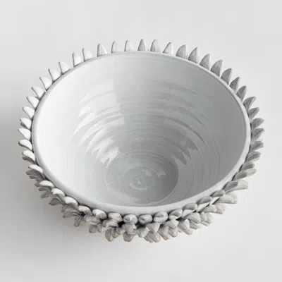 Napa Home & Garden Serena Decorative Bowl In White