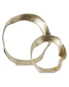 Napa Home & Garden Set Of 2 Rowan Sculptures In Gold