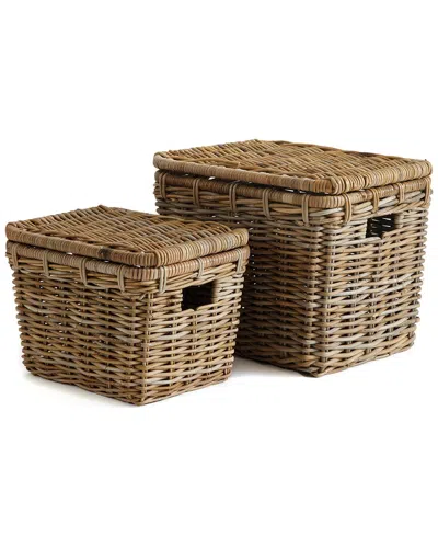 Napa Home & Garden Set Of 2 Ruthie Storage Trunks