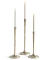 Napa Home & Garden Set Of 3 Burke Taper Holders In Gold