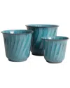 Napa Home & Garden Set Of 3 Leilani Pots