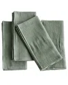 Napa Home & Garden Set Of 4 Vanna Napkins In Green