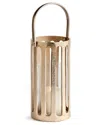 Napa Home & Garden Huxley Hurricane Candle Holder Short In Gold