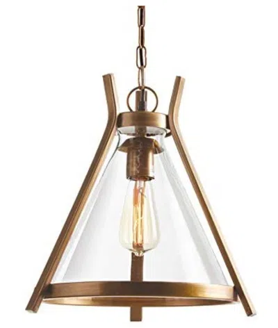 Napa Home & Garden Silas Pendant Light In Brown