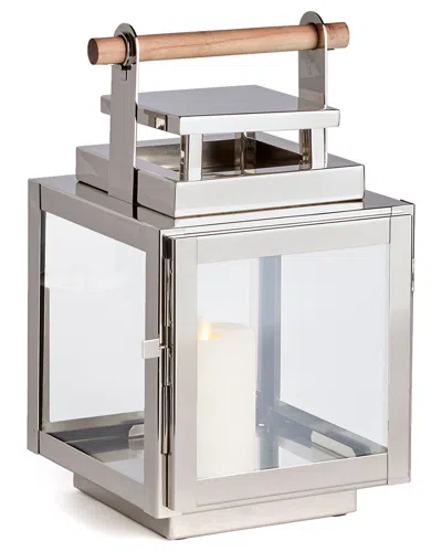 Napa Home & Garden Small Adwin Outdoor Lantern In Silver