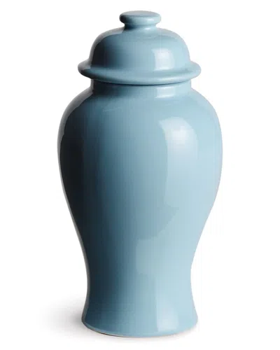 Napa Home & Garden Small Koa Lidded Mini Ginger Jar In Blue