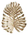 Napa Home & Garden Small Monstera Wall Art In Gold