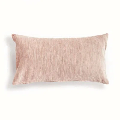 Napa Home & Garden Suri Lumbar Indoor- Outdoor Pillow In Pink