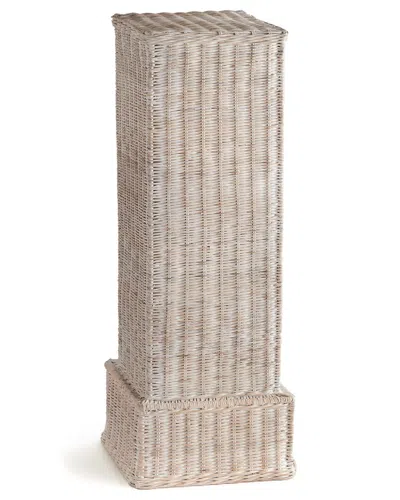 Napa Home & Garden Tall Charleston Rattan Pedestal In Beige