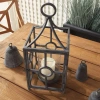 Napa Home & Garden Terrazza Outdoor Candleholder In Black