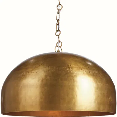 Napa Home & Garden Thayer Dome Pendant Large In Gold