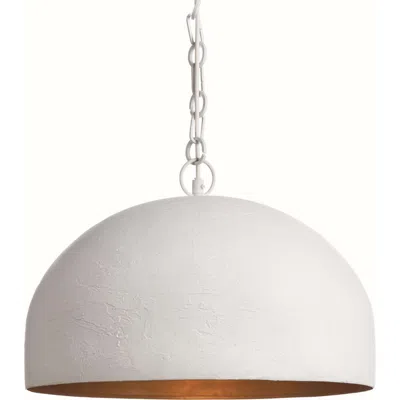 Napa Home & Garden Thayer Dome Pendant Medium In White