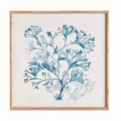 Napa Home & Garden Translucent Coral Print In Blue