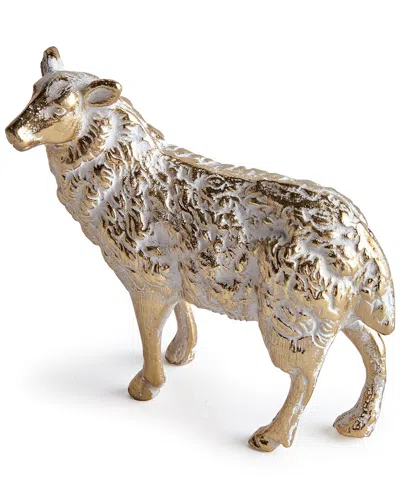 Napa Home & Garden Tufton Sheep Sculpture In Gold