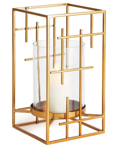 Napa Home & Garden Vector Hurricane Small In Gold